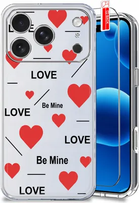 Obrázek produktu pro Etui do iPhone 17 Pro WZORY| WALENTYNKOWE | WZMACNIANE CLEAR CASE SZKŁO