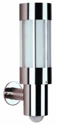 Produktbild von Albert Pandano Up, E27, IP44, mit Bewegungsmelder, metallisch