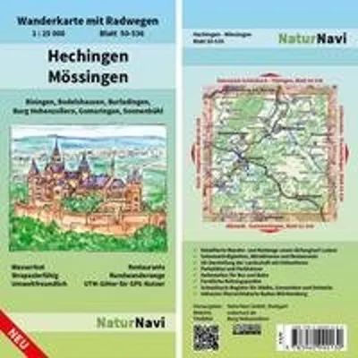 Obrázek produktu pro Hechingen - Mössingen 1 : 25 000, list 50-536