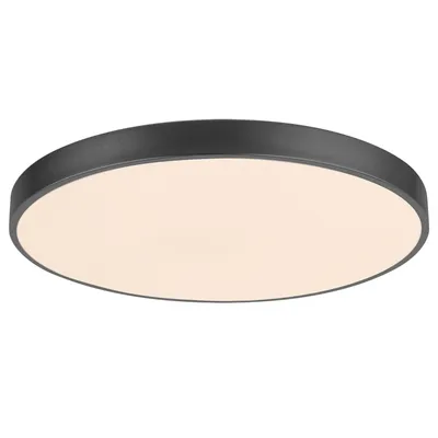 Zdjęcie produktu dla Plafon z pilotem 60 cm LED 60W czarny matowy okrągły Tesia 3316 Rabalux