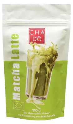 Produktbild von Matcha Latte Pulver 200g