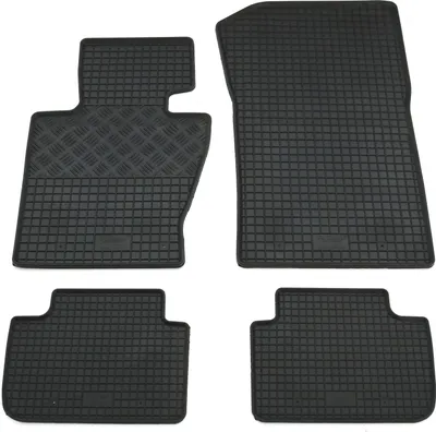 Productafbeelding van Rigum Gummi vloermatset voor BMW X3, type E83, bouwjaar 2004-2010
