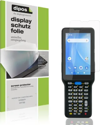 Produktbild von 4x Schutzfolie für Unitech HT730 matt Displayschutzfolie Folie Display Schutz dipos
