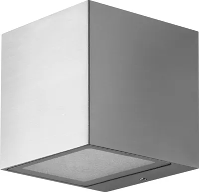 Produktbild von LEDVANCE SMART+ BRICK LED Wandleuchte 8,5cm Wide Edelstahl 14W RGBW dimmbar IP44 grau 4058075564428