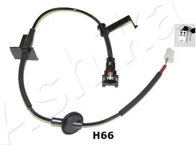 Produktbild von ASHIKA ABS Sensor Raddrehzahl Hinten Rechts für HYUNDAI GETZ (TB) 151-0H-H66