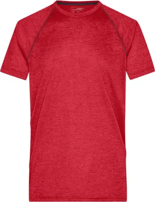 Produktbild von Funktions-Shirt für Fitness und Sport red-melange/titan, Gr. XL