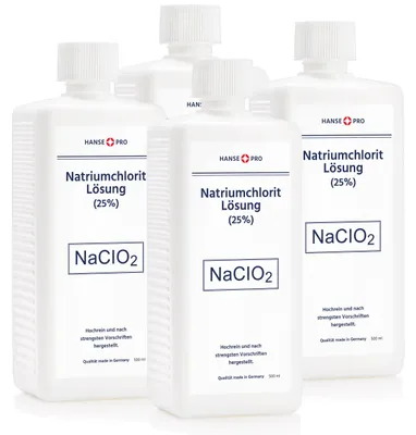 Produktbild von HANSE PRO Natriumchlorit 25% 500ml (4er Pack)
