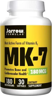 Productafbeelding van VoedingssupplementenJarrow Formulas Witamina K2 Mk7 180 Mcg (30 capsules) 6322