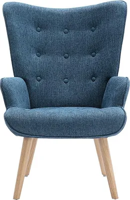 Produktbild von VATELY Sessel aus blauem Stoff
