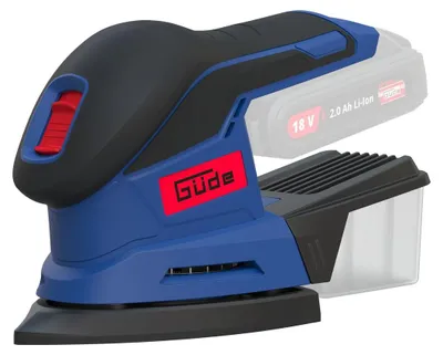 Güde Q9 Akku Dreieckschleifer Deltaschleifer DS 18-0 Multischleifer Schleifer Anti-Rutsch-Handgriff Schleifpapier Schleifmaschine schleifen 370913 58481 4015671584779 stabilo-fachmarkt.de