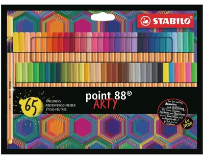 Immagine prodotto di Stabilo - Fineliner Point 88/65 Arty F Ass 65st | Set da 65