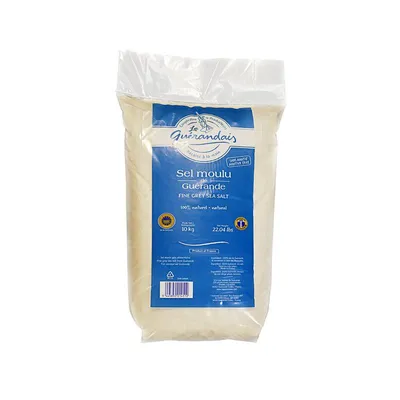 Produktbild von Sel de Guérande - feines Atlantikmeersalz: 10kg Beutel