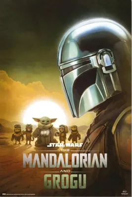 Produktbild von Mandalorian & Grogu - Din Djarin - Poster 61x91,5 cm