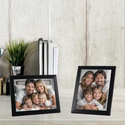 Produktbild von Set von 9 Bilderrahmen - schwarz - 15 x 20 cm
