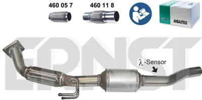 Produktbild von ERNST Katalysator Kat für VW Golf IV Schrägheck (1J1) Euro 4 753914