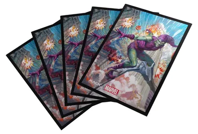 Produktbild von Gamegenic, Magic: The Gathering – Marvel's Spider-Man Premium Art Sleeves