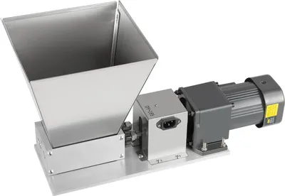 Obrázok produktu pre Elektrický mlyn na obilie – mlyn na potraviny – objem 4 l – výkon 60 W – 20 kg/h – 75 ot./min – na pšenicu, ryžu, kukuricu – kov – svetlošedá farba