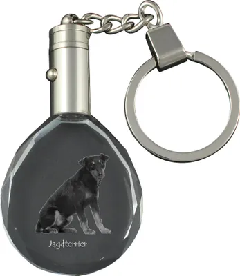 Obrázok produktu pre Art-Dog Kľúčenka – Jagdteriér – oválny tvar