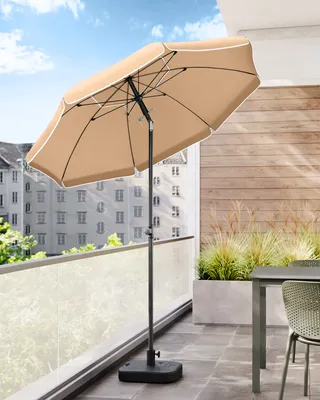 Produktbild von SONGMICS Sonnenschirm Ø 200 cm UPF 50+ mit Tragetasche