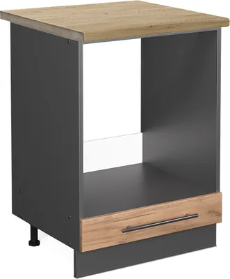 Obrázek produktu pro Skříňka na vestavěnou troubu Vicco Fame-Line Zlatý mocný dub 60 cm , PD Dub, Model 45661
