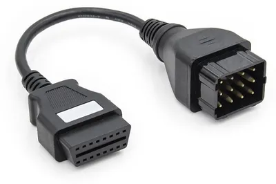Zdjęcie produktu dla Adapter do ciężarówki Renault, 12-pinowy na OBD2 16-pinowy
