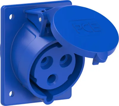 Produktbild von PCE 423-6 Anbaudose schräg 32A 3p 6h IP44/IP54