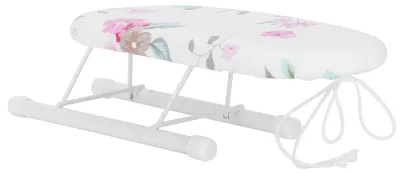 Image de Mini-table à repasser, pliable, pour les poignets et les cols, à poser sur une table, pour la maison ou en voyage, Flora Bloom