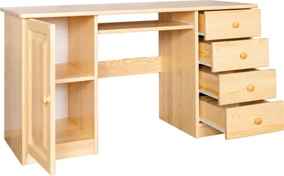 Produktbild von Schreibtisch Kiefer massiv