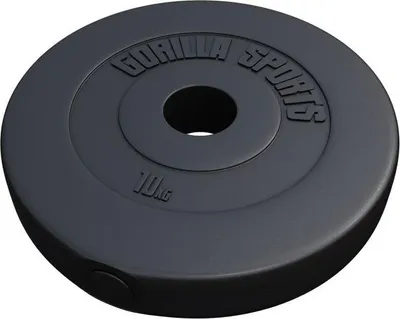 Obrázok produktu pre Gorilla Sports Činkový kotúč Olympia, plast, 10 kg