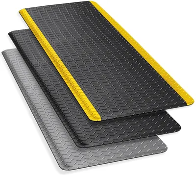Produktbild von Anti-Ermüdungsmatte HeavyDuty Diamond als Einzelmatte, schwarz, 90 x 305 cm