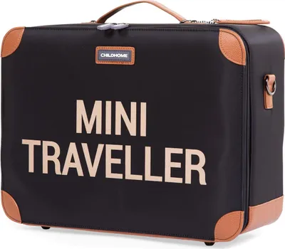 Image de CHILDHOME Mallette de voyage Noir Or