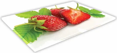 Zdjęcie produktu dla SZKLANA DESKA KUCHENNA 60x20 297c Truskawki
