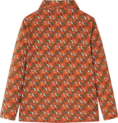 Produktbild von vidaXL Kinderhemd Rostbraun 140