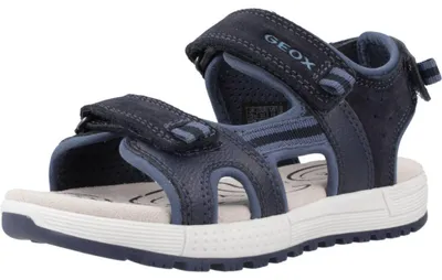 Produktbild von GEOX Sandalen S.ALBEN, Glattleder, Blau, Kinder