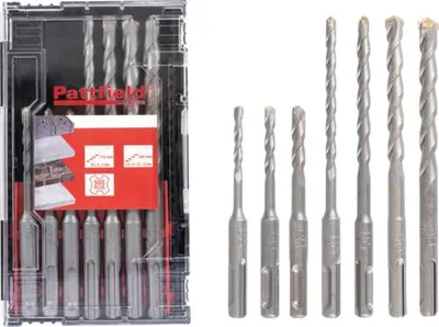 Produktbild von SDS-Plus Steinbohrer-Set Pattfield 7 tlg.