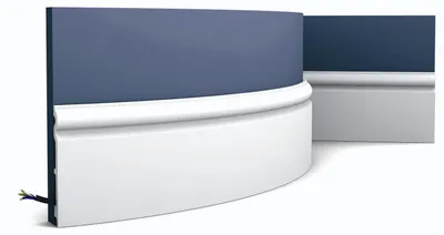 Image de Orac Decor SX138F AXXENT Plinthe Moulure flexible Moulure décorative Plinthe 2 m