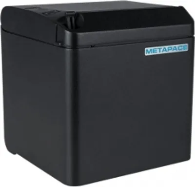 Produktbild von Metapace T-40, USB, RS232, Ethernet, 8 Punkte/mm (203dpi), Cutter, schwarz