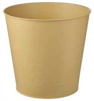 Produktbild von IKEA ÅKERBÄR Übertopf Metall Gelb 32 cm für Innen/Außen