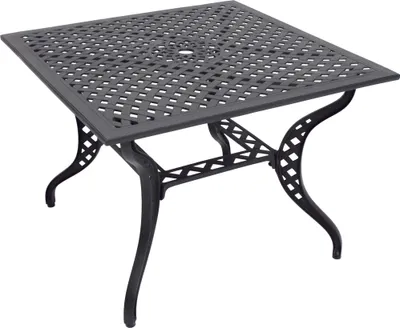 Immagine prodotto di Tavolo quadrato - 100x100 cm - Alluminio fuso