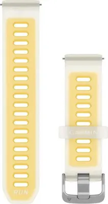 Image de Bracelet en silicone Garmin Quick Release 20 mm jaune Jaune Taille unique