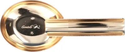 Produktbild von Goldfarbener Zigarrenaschenbecher 16 x 6,5 cm mit Zigarrenhalter Aschenbecher