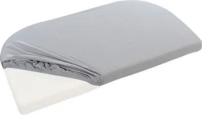 Immagine prodotto di Lenzuolo con angoli in jersey Babybay Deluxe Original grigio