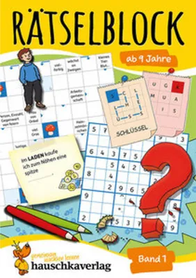 Produktbild von Rätselblock ab 9 Jahre, Band 1, A5-Block