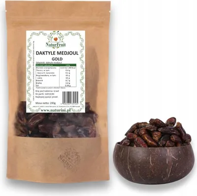 Zdjęcie produktu dla DAKTYLE MEDJOOL MEDJOUL NAJLEPSZE i ZDROWE 500g