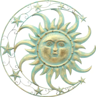 Produktbild von Wanddeko "Sonne, Mond & Sterne"