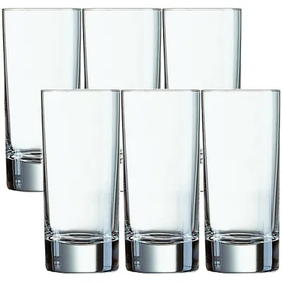 Produktbild von Arcoroc ISLANDE highball Glas gehärtetes Glas 220ml Satz von 6pcs. - Arcoroc N6642
