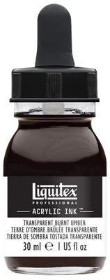 Image de Liquitex Ink UMBRA GEBRANNT 30 ml Peinture acrylique pour aérographe 4260130