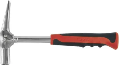 Produktbild von Yato YT-4563, Mauerwerkhammer, Stahl, Stahl, Schwarz, Rot, Silber, 600 g, 833 g