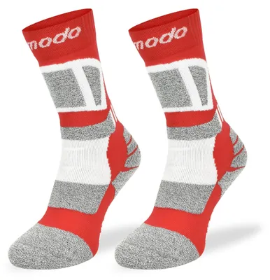Imagen del producto de Calcetines deportivos - Transpirables y cómodos - Rojos