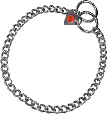 Obrázek produktu pro Obojek pro psy Hs Sprenger stříbrné barvy 4 mm spoje kroucený 55 cm